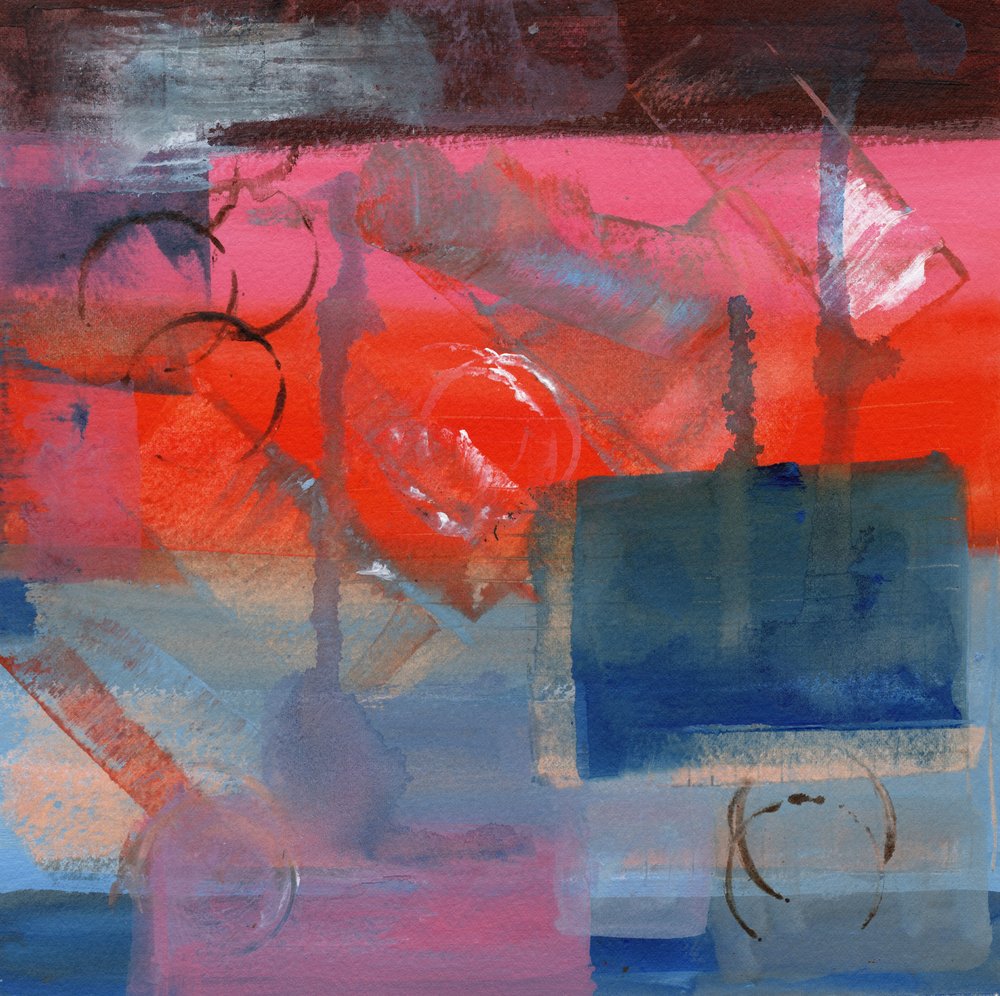 Vibrant Geometric Layers
