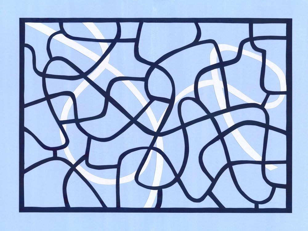 Serene Flowing Lines