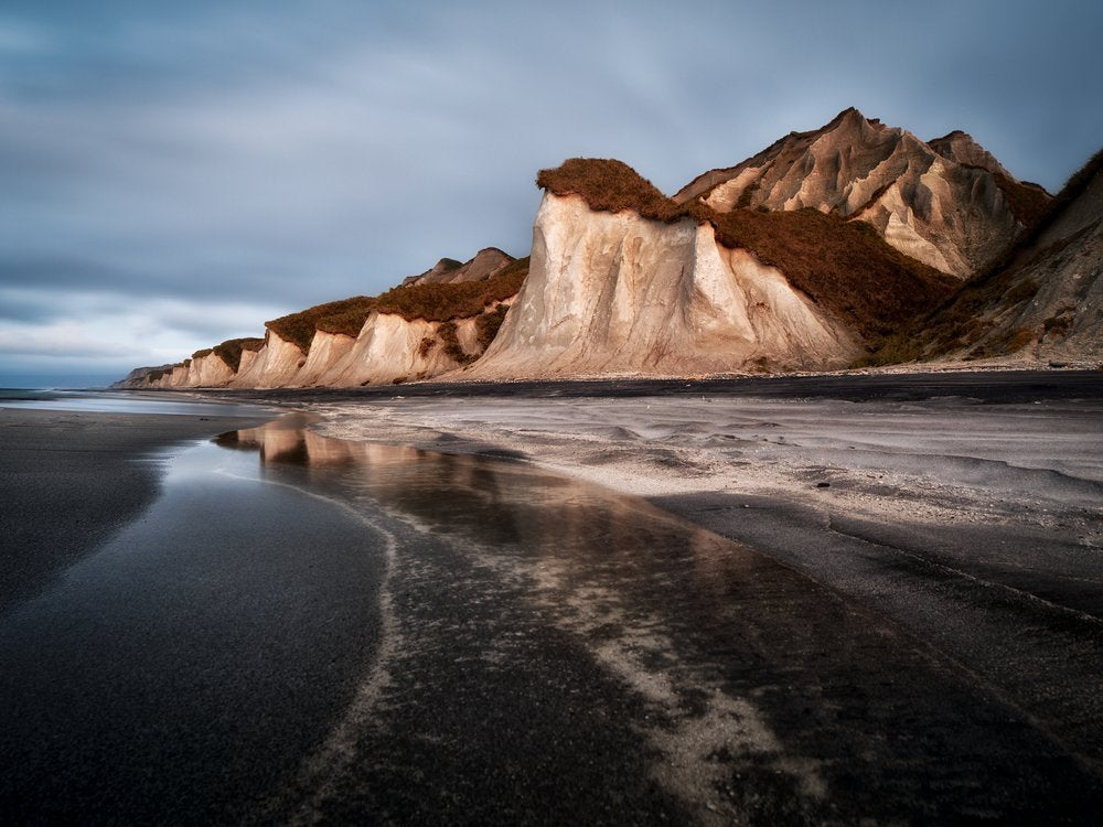 Coastal Cliffs Reflection