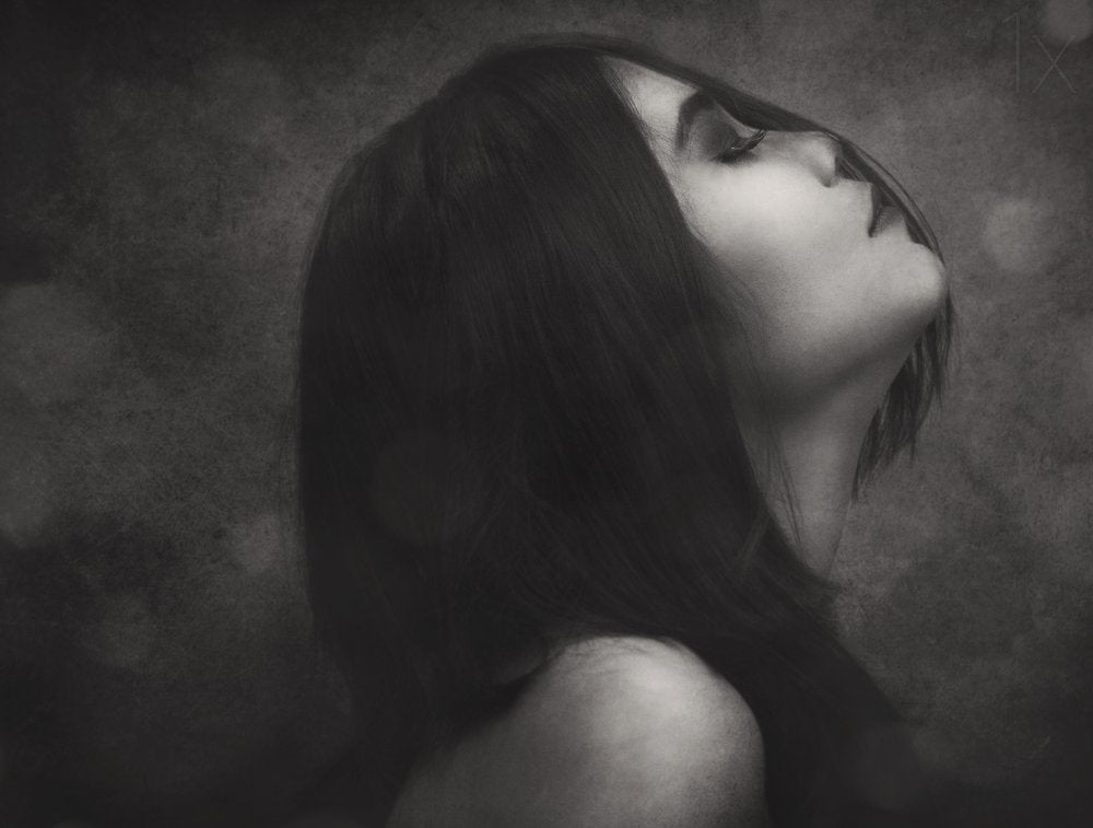 Serene Profile Portrait