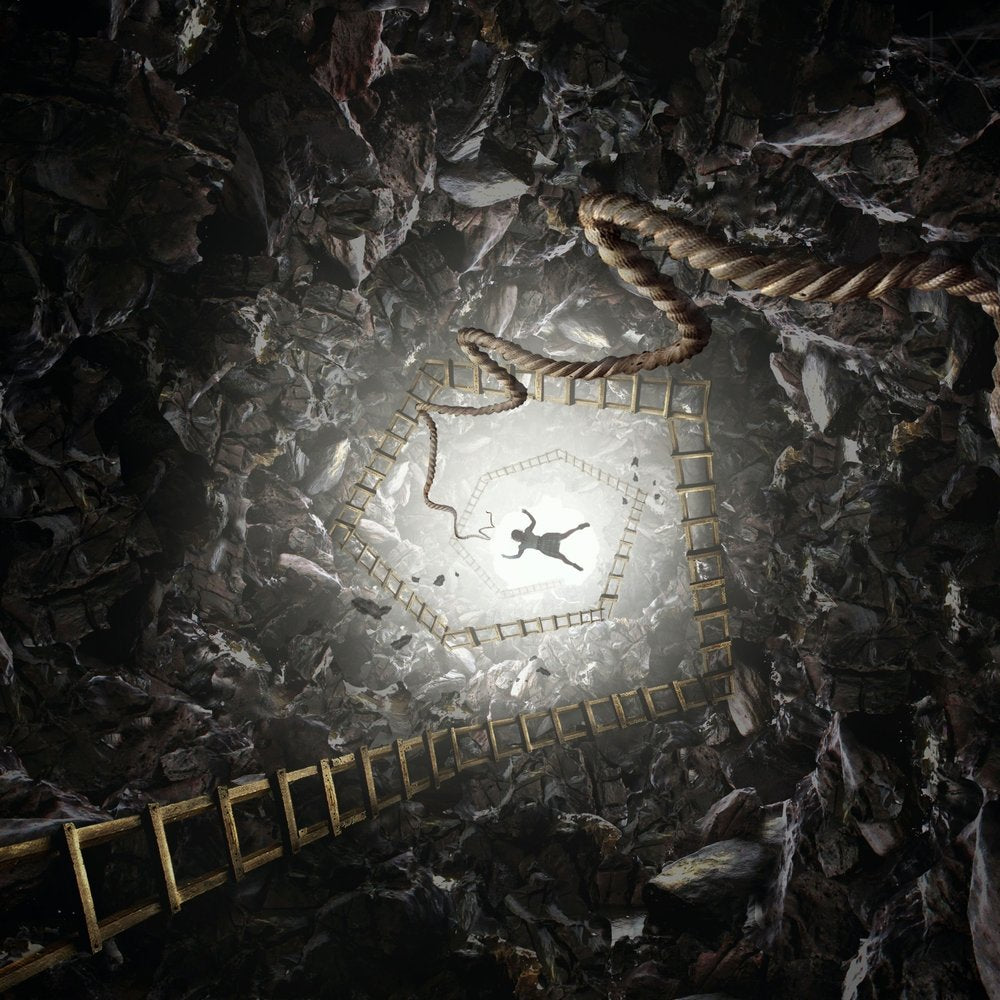 Falling Downward Spiral
