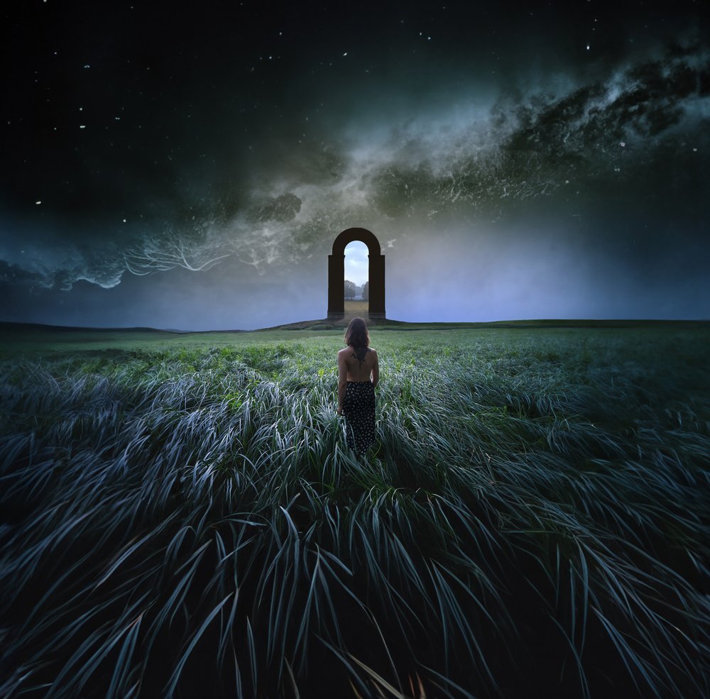 Dream Gate At Night