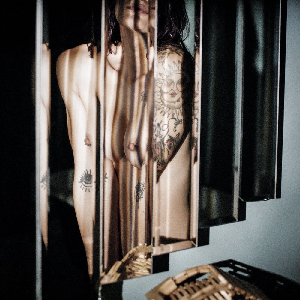 Mirrored Nude Portrait