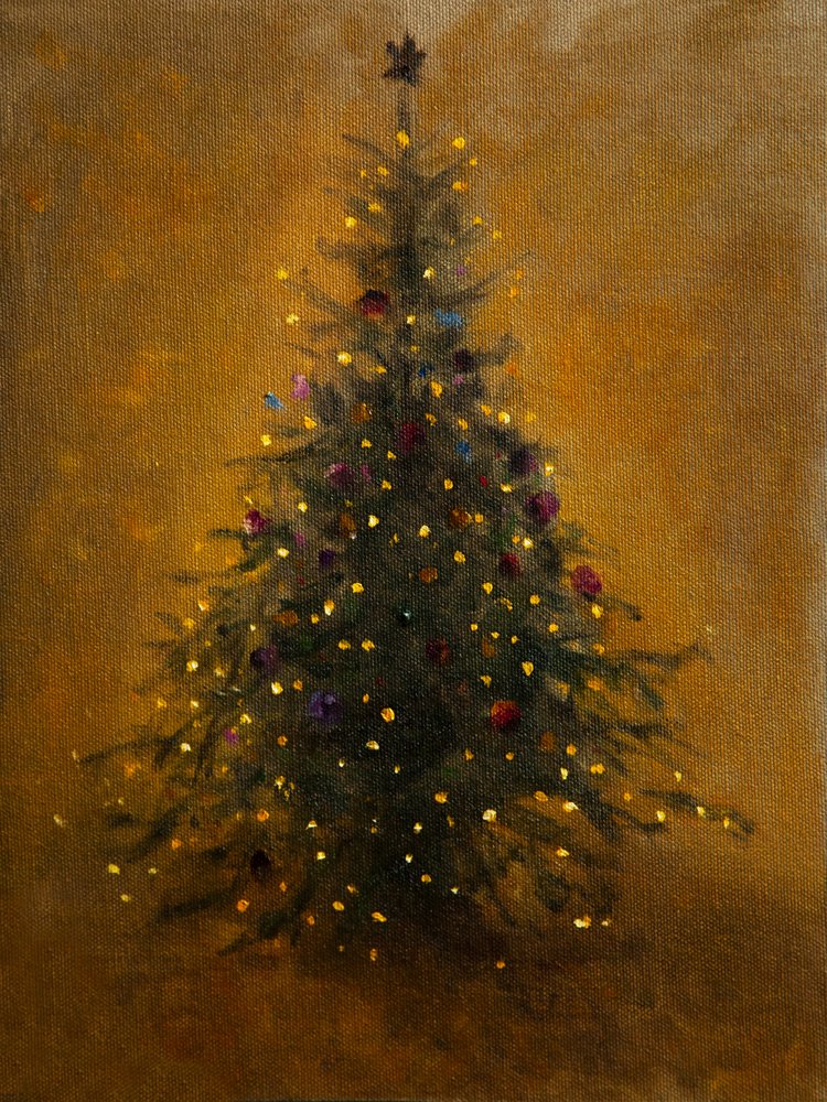 Glowing Christmas Tree