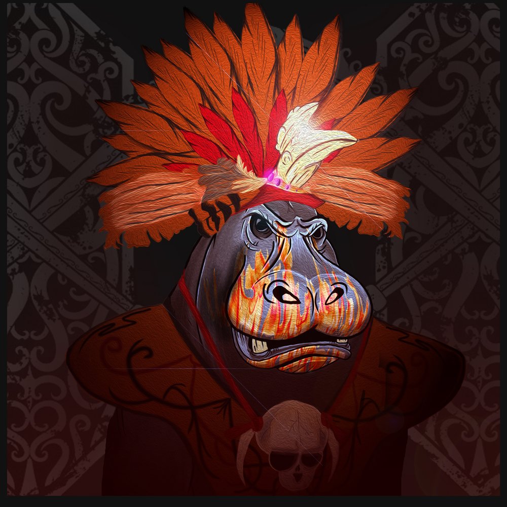 Tribal Hippo Shaman
