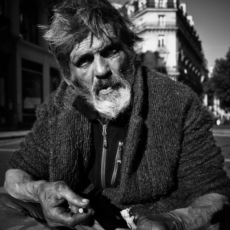 Gritty Street Portrait