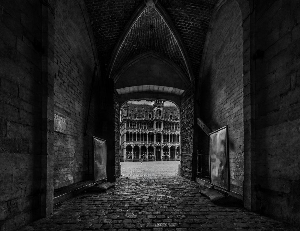 Grand Place Archway View