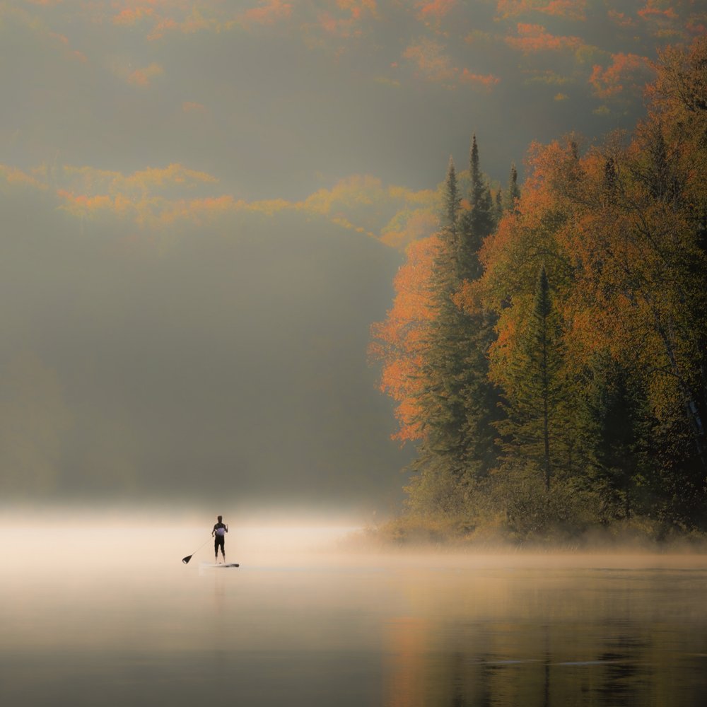 Autumn Paddleboard Mist