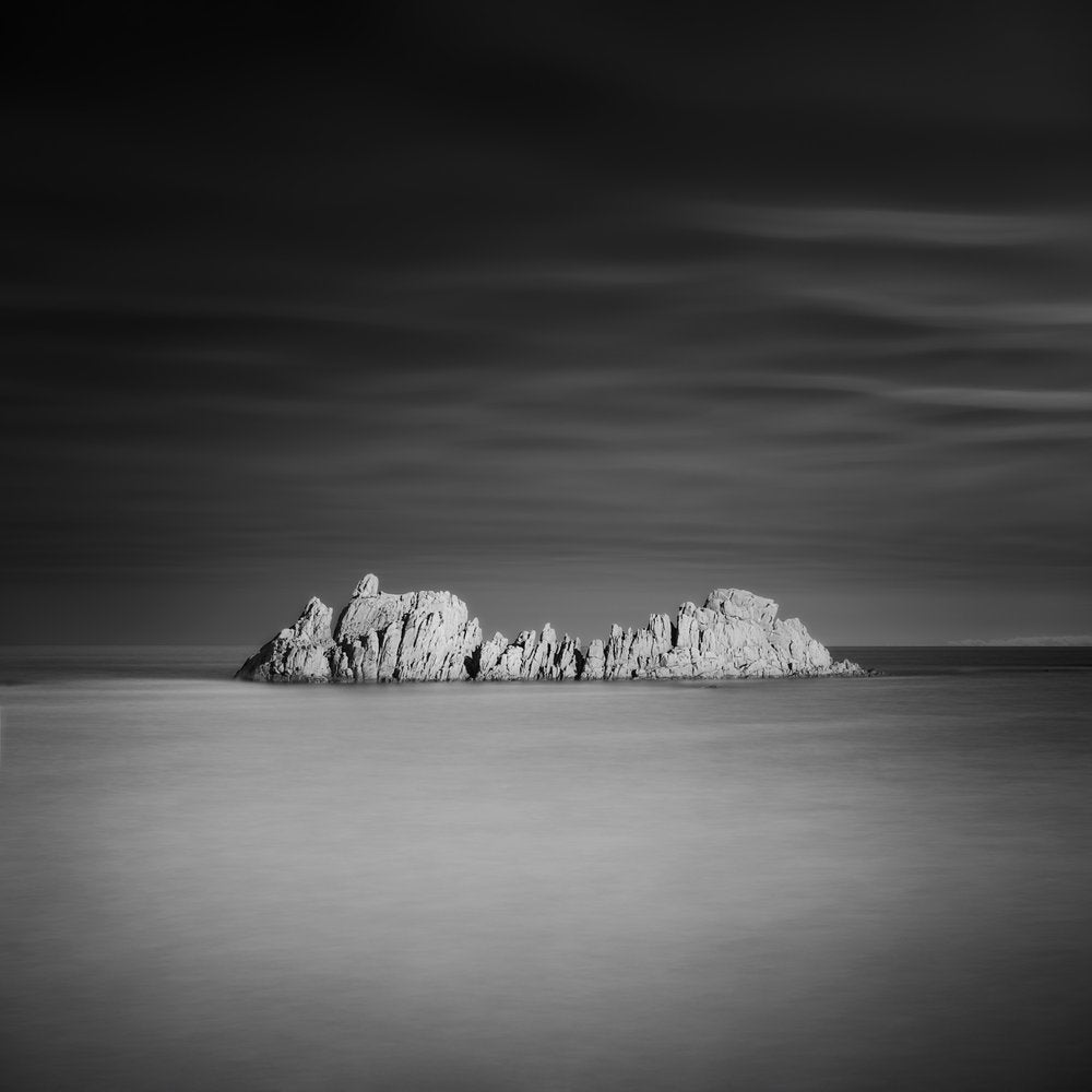 Serene Ocean Rocks
