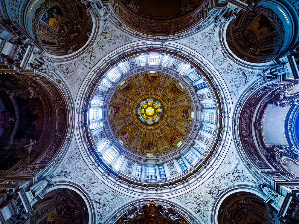 Ornate Church Dome Interior