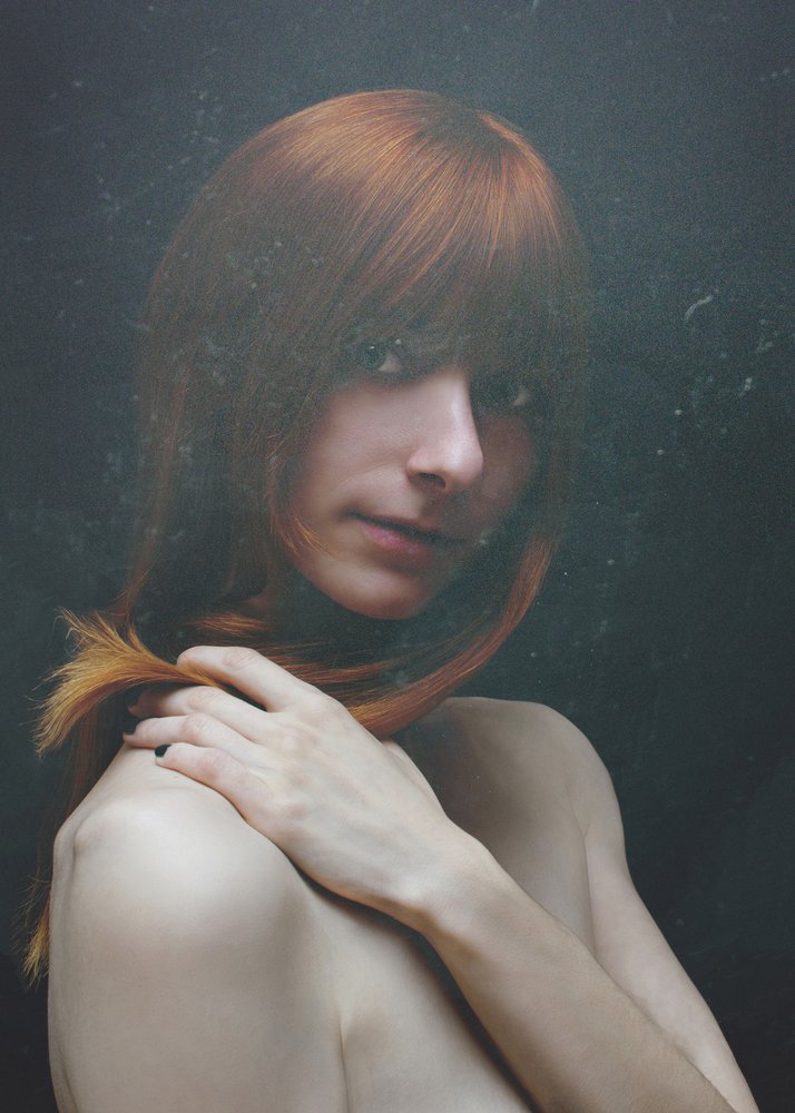 Red Haired Contemplation