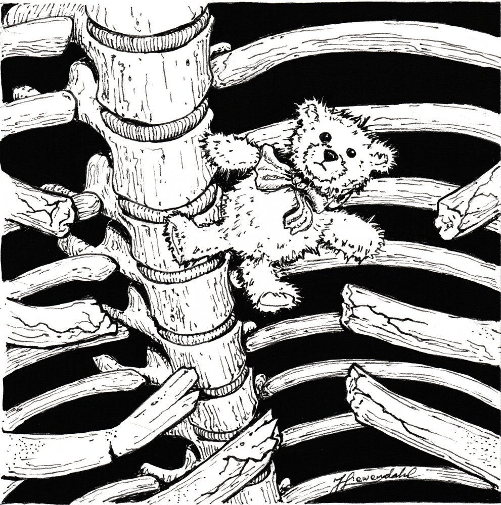 Skeletal Teddy Bear