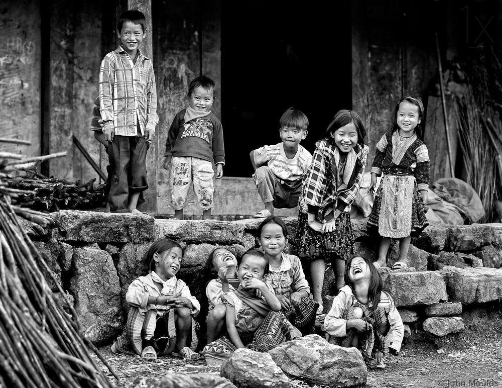 Happy Village Children
