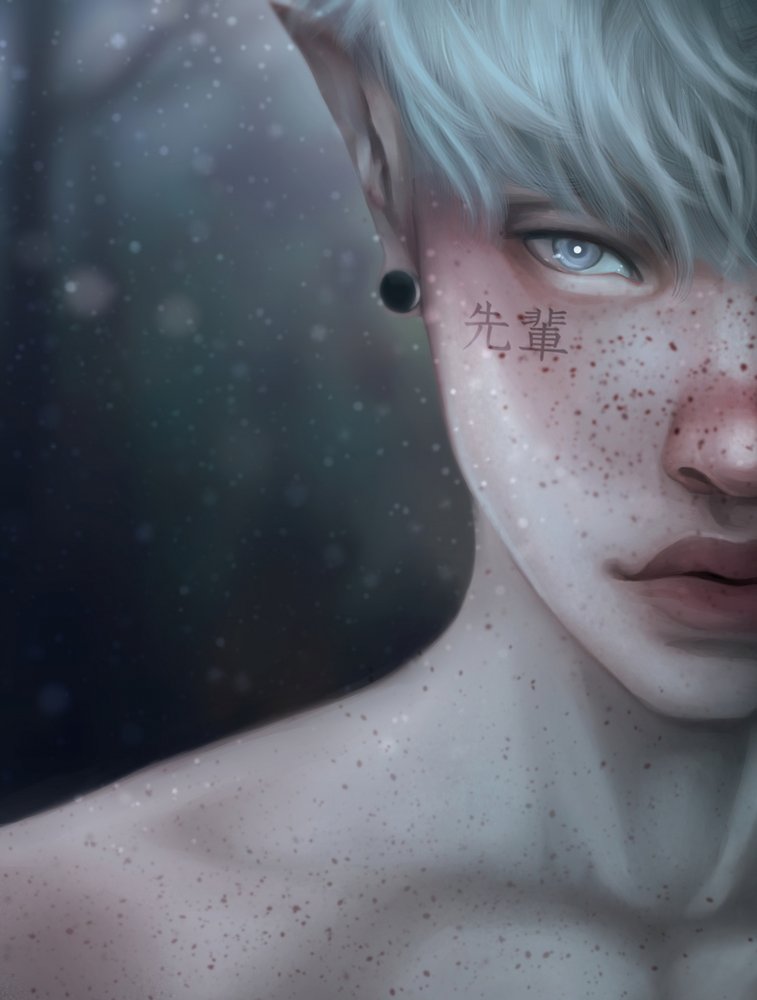 Ethereal Elf Portrait