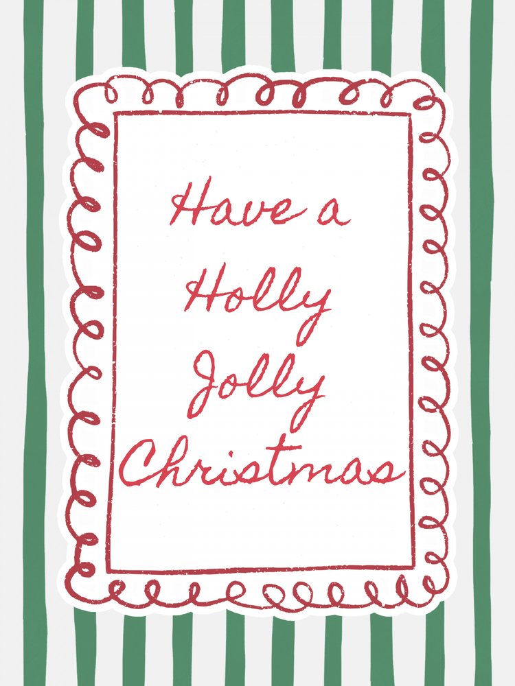 Holly Jolly Christmas Greetings