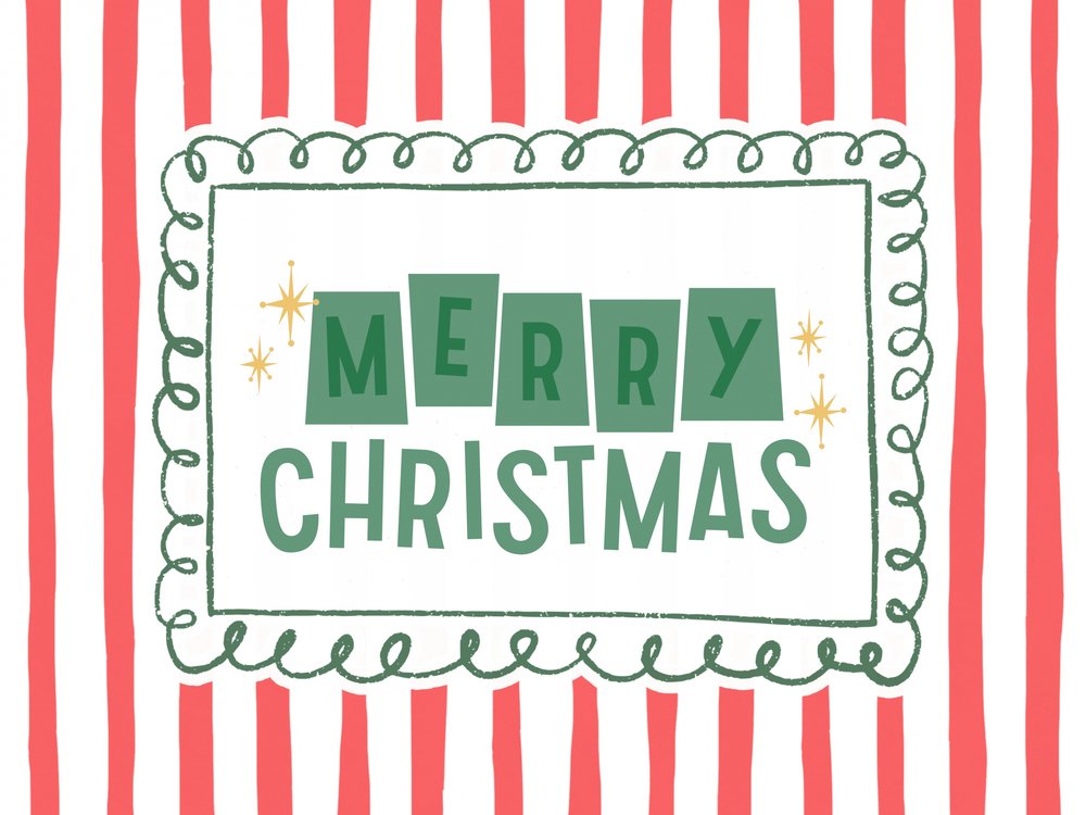 Vintage Merry Christmas