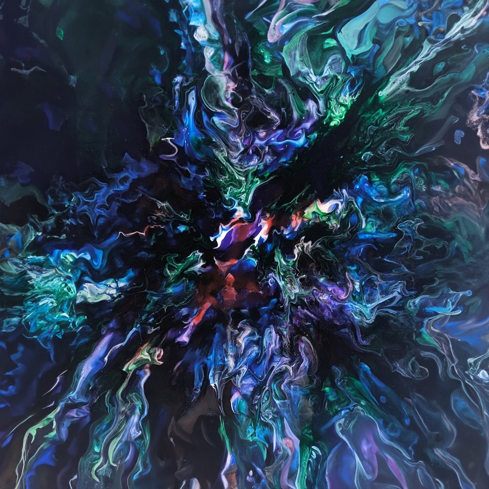 Cosmic Ocean Swirl