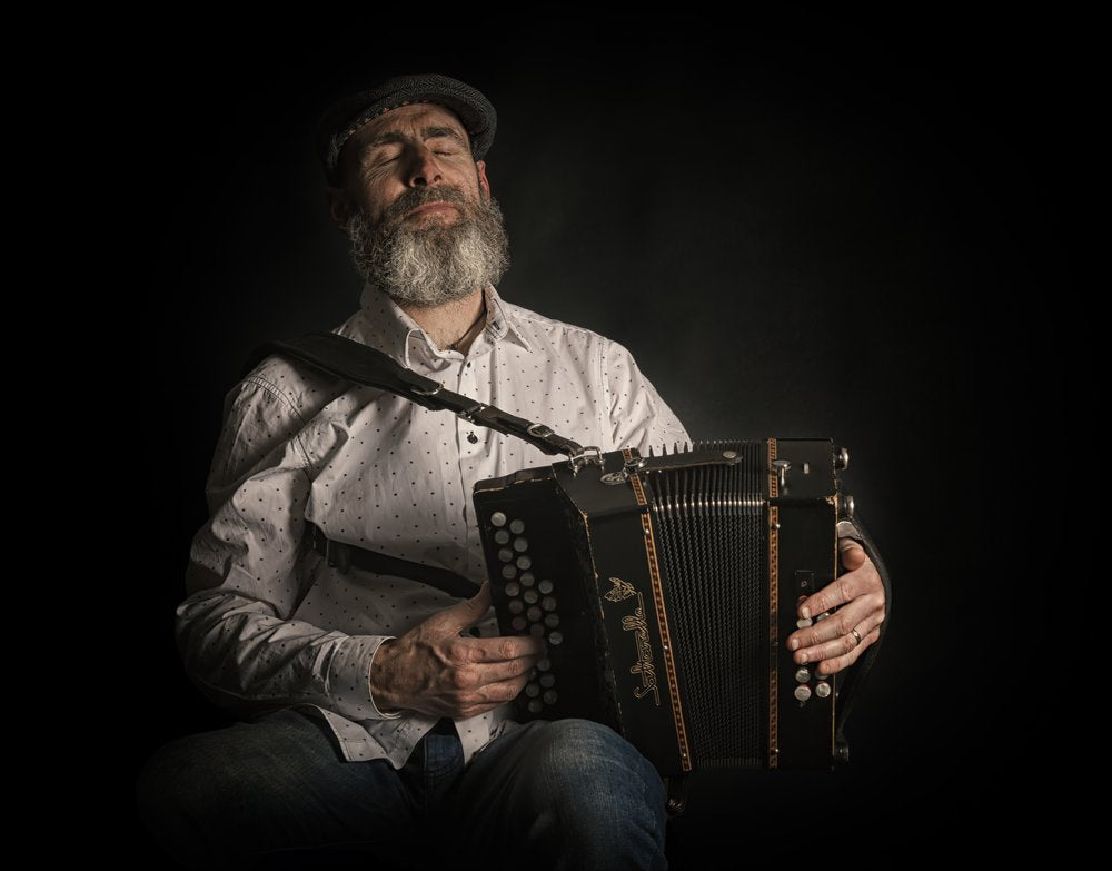 Soulful Accordion Player