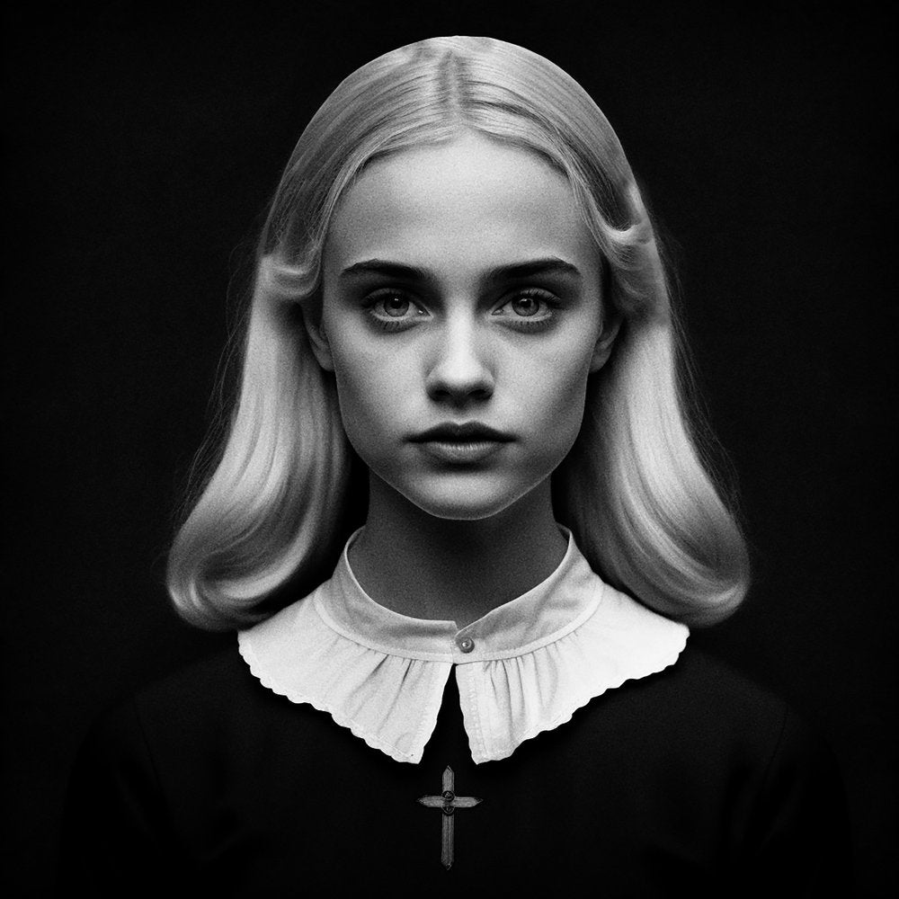 Intense Blonde Portrait