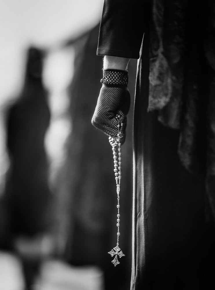 Black Glove Rosary