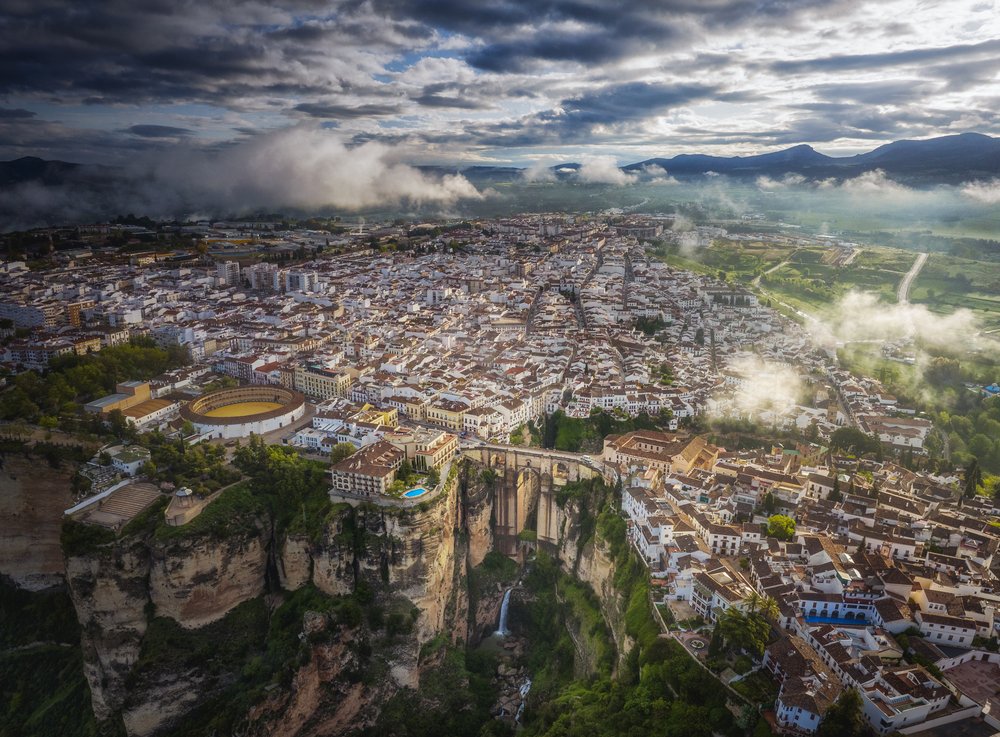 Ronda Cliffside Cityscape