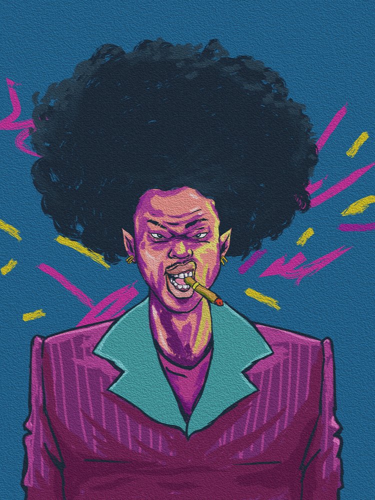 Intense Afro Smoker