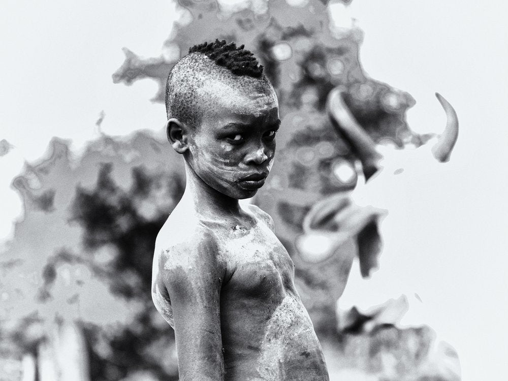 Intense Tribal Boy