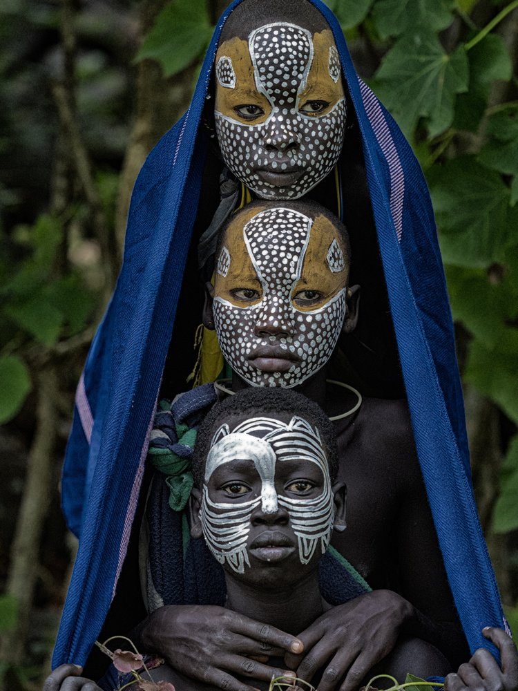 Painted Faces of Africa