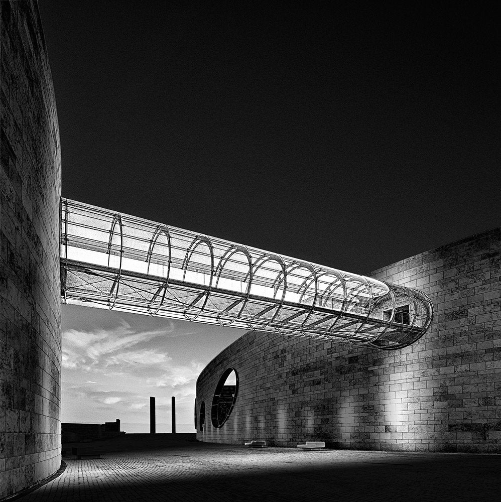 Modern Glass Skyway