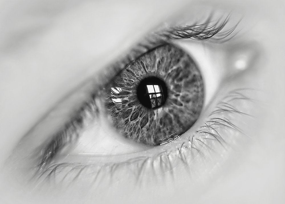 Reflective Eye Close-up