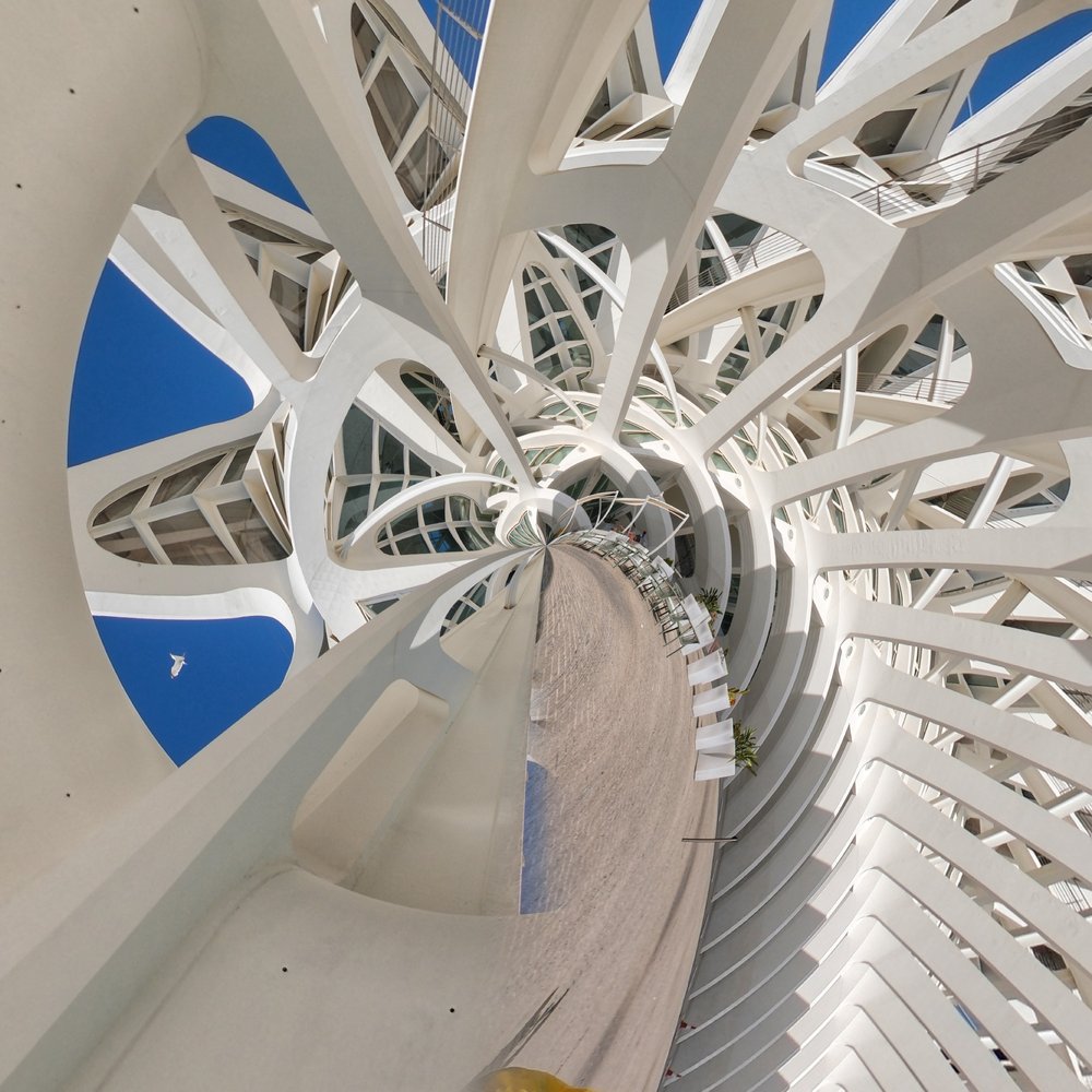 White Abstract Architecture