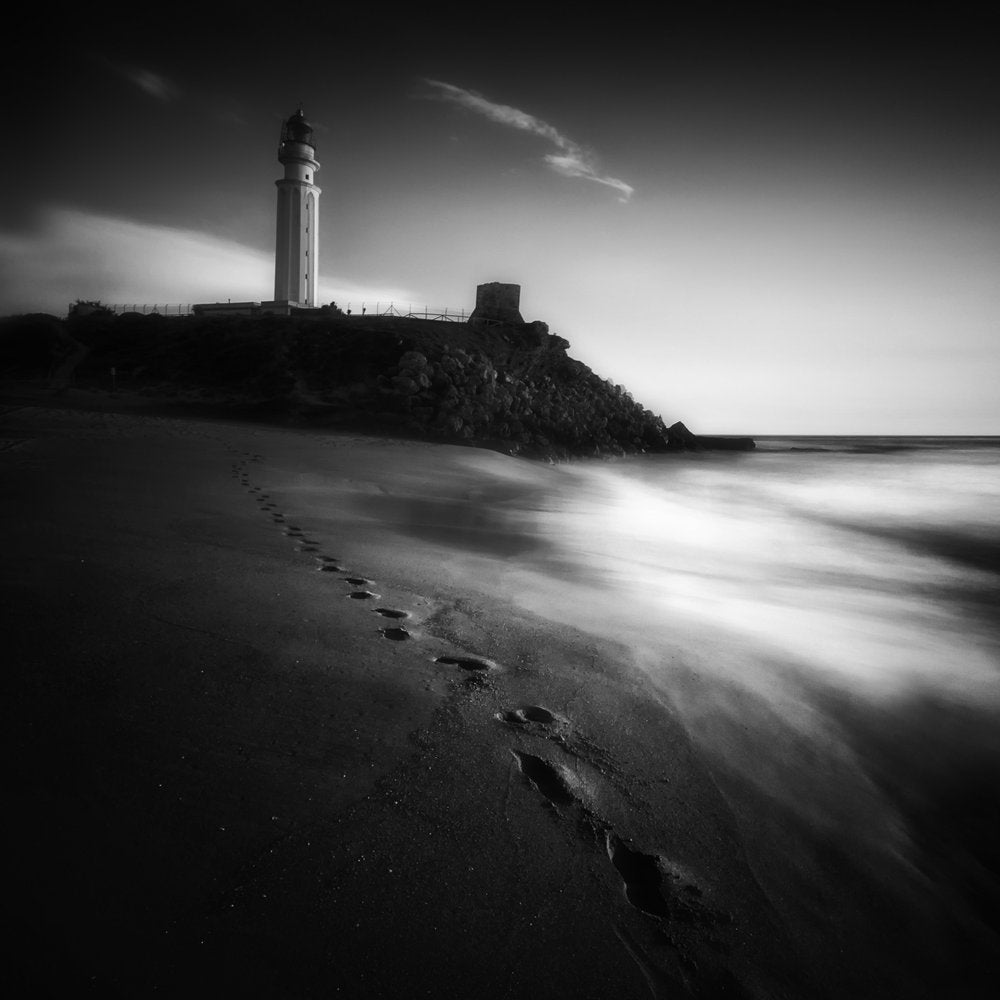 Solitary Lighthouse Beach
