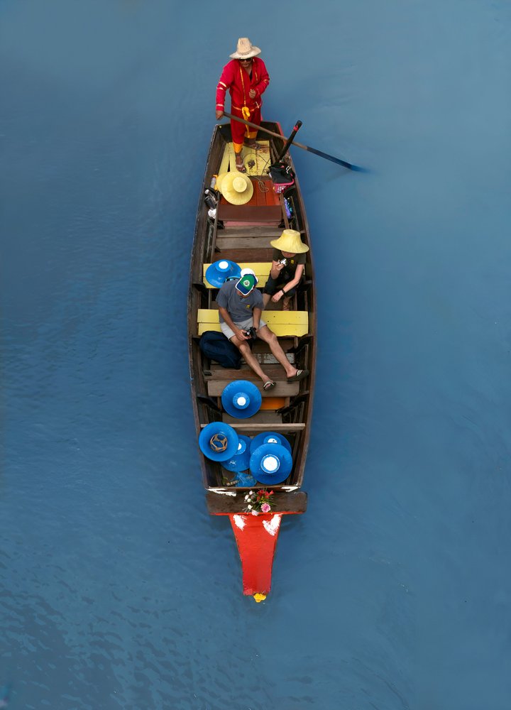 Boating on Blue Water