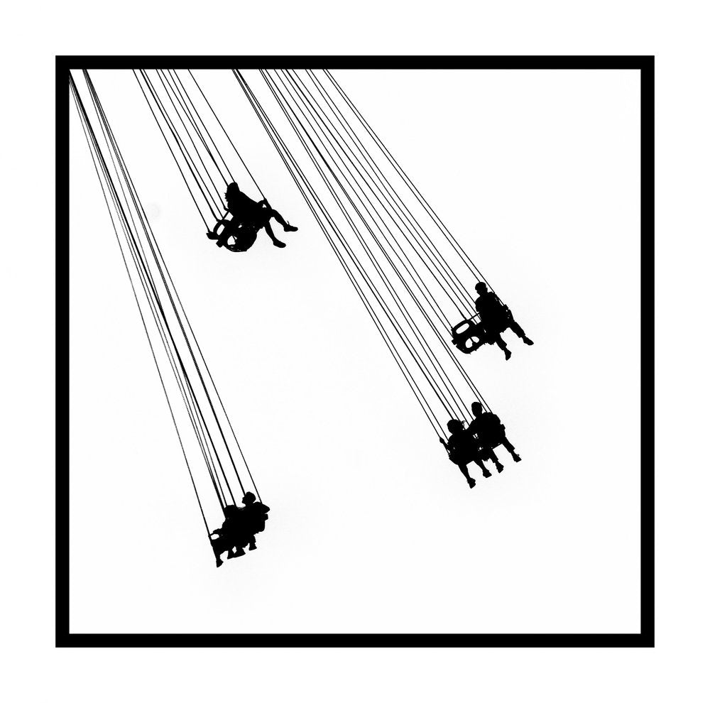 Flying Swing Silhouettes