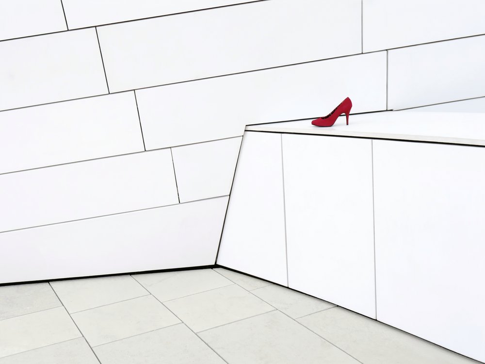Modern Red Shoe
