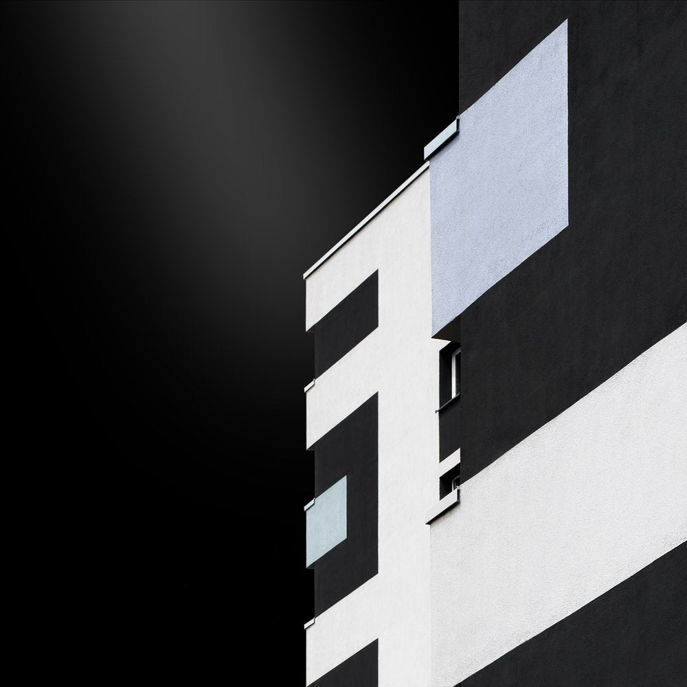 Sleek Geometric Building