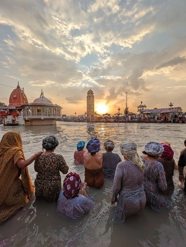 Holy River Sunset Ritual
