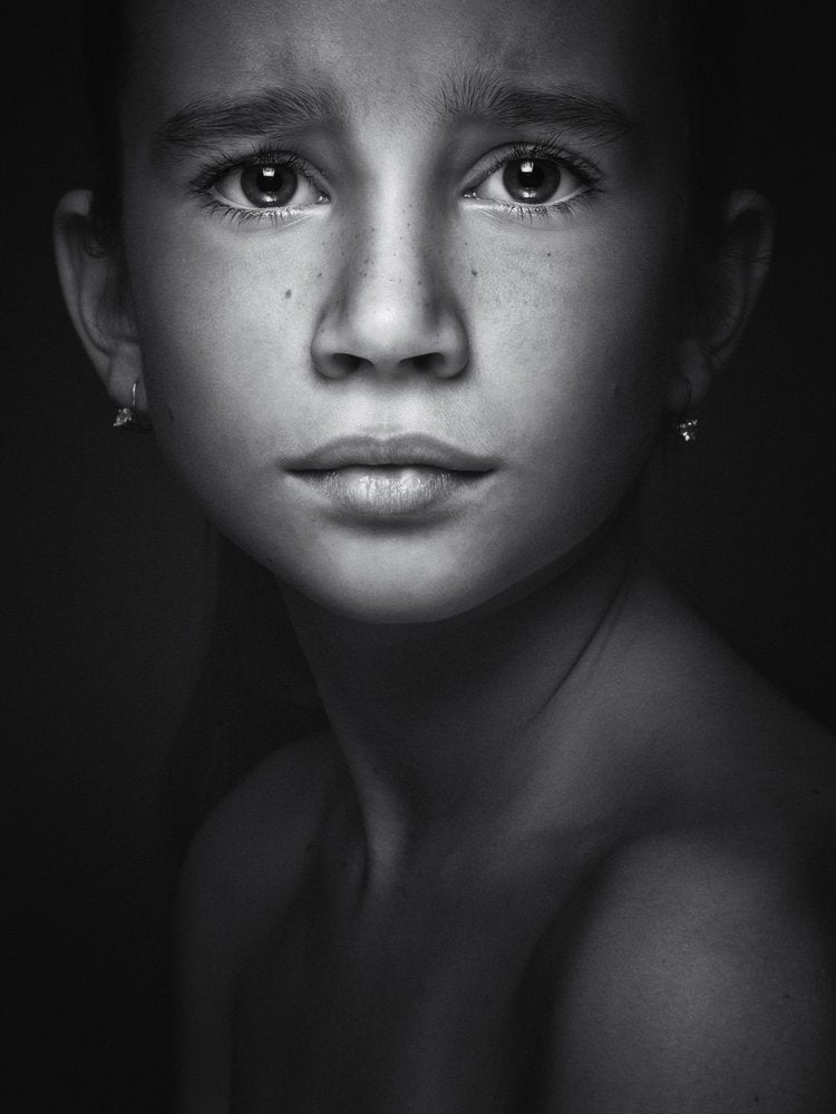 Thoughtful Child Portrait