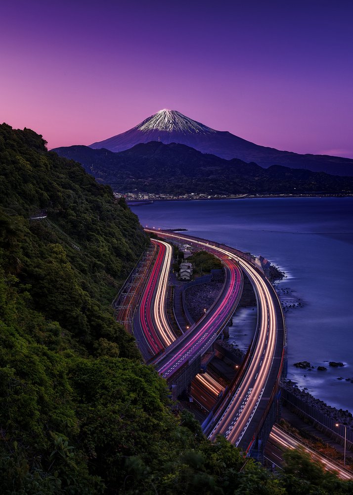 Fuji Night Highway Trails