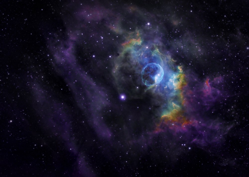 Colorful Cosmic Bubble