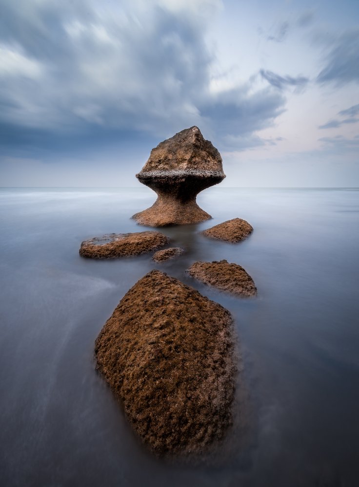 Mushroom Rock Seascape