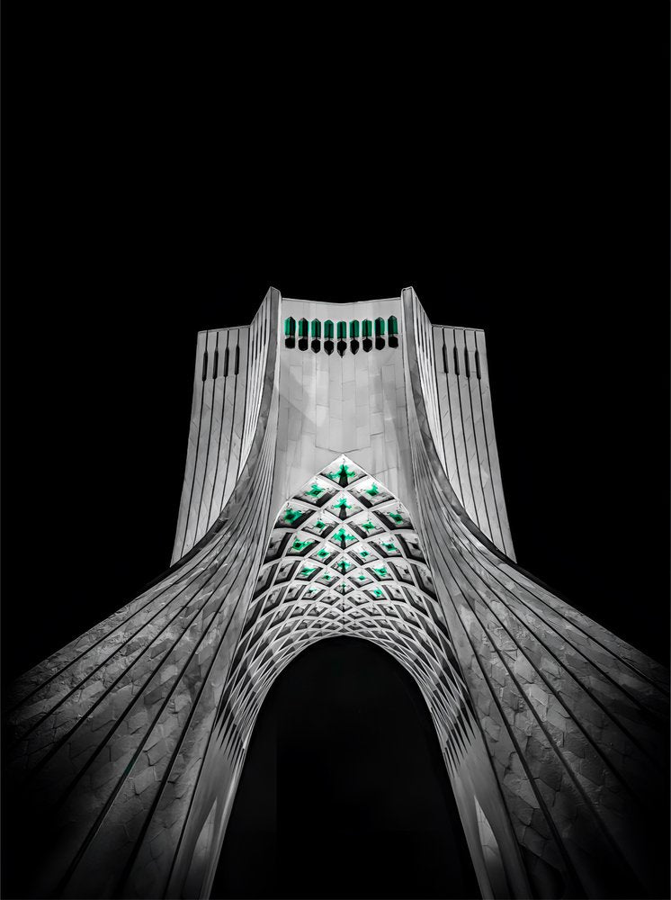 Azadi Tower Night Glow