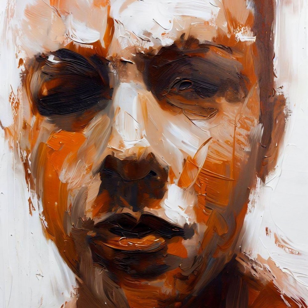 Warm Abstract Portrait