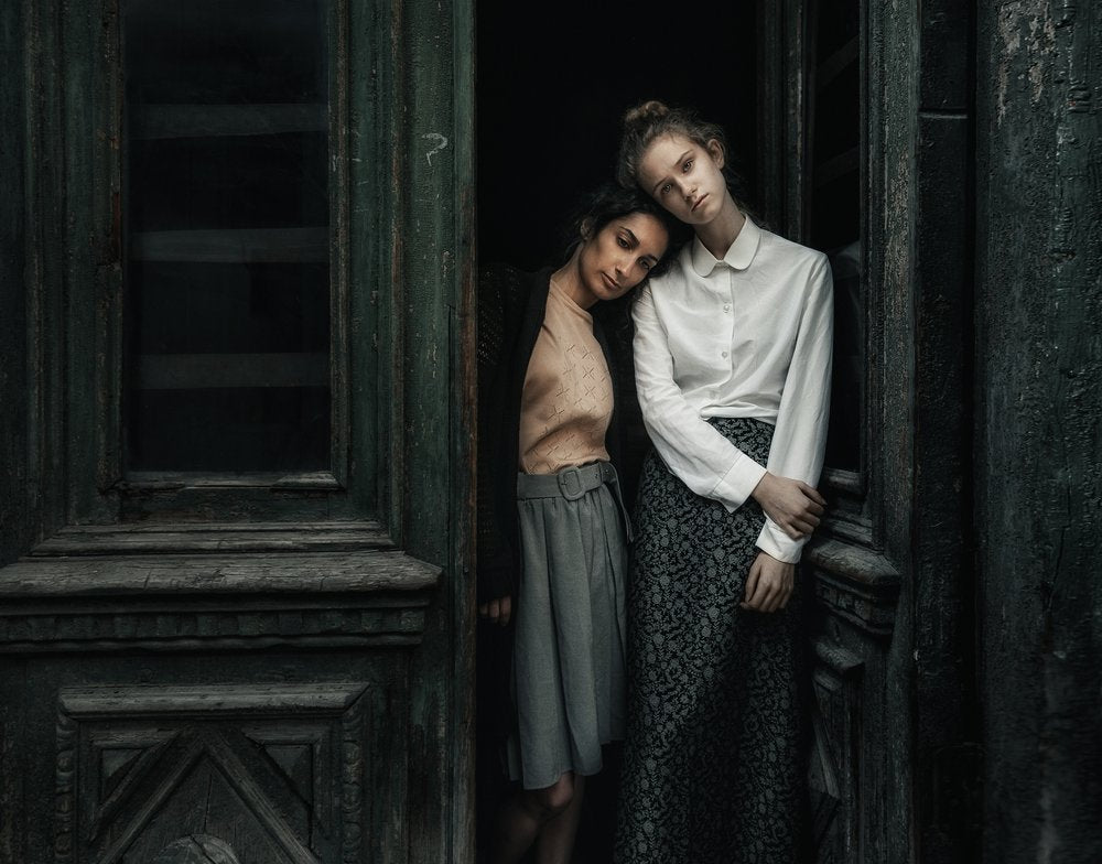 Pensive Doorway Duo