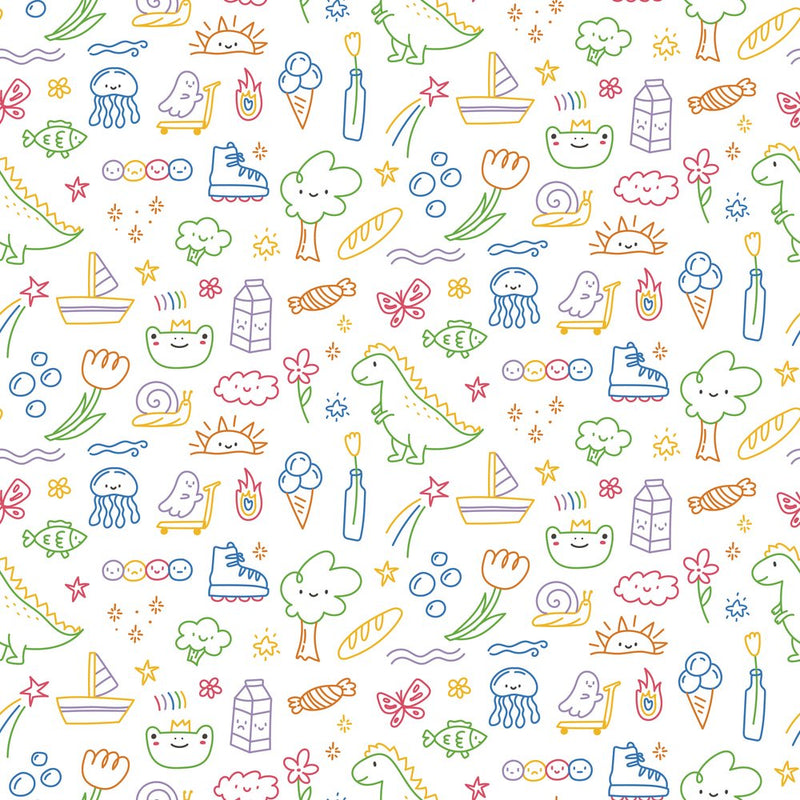 Colorful Playful Doodles