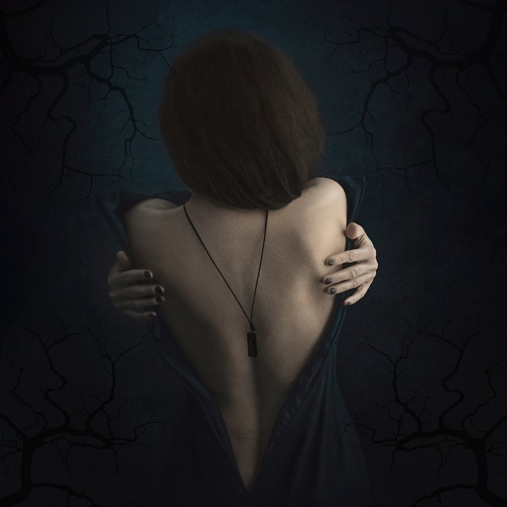 Woman's Dark Embrace