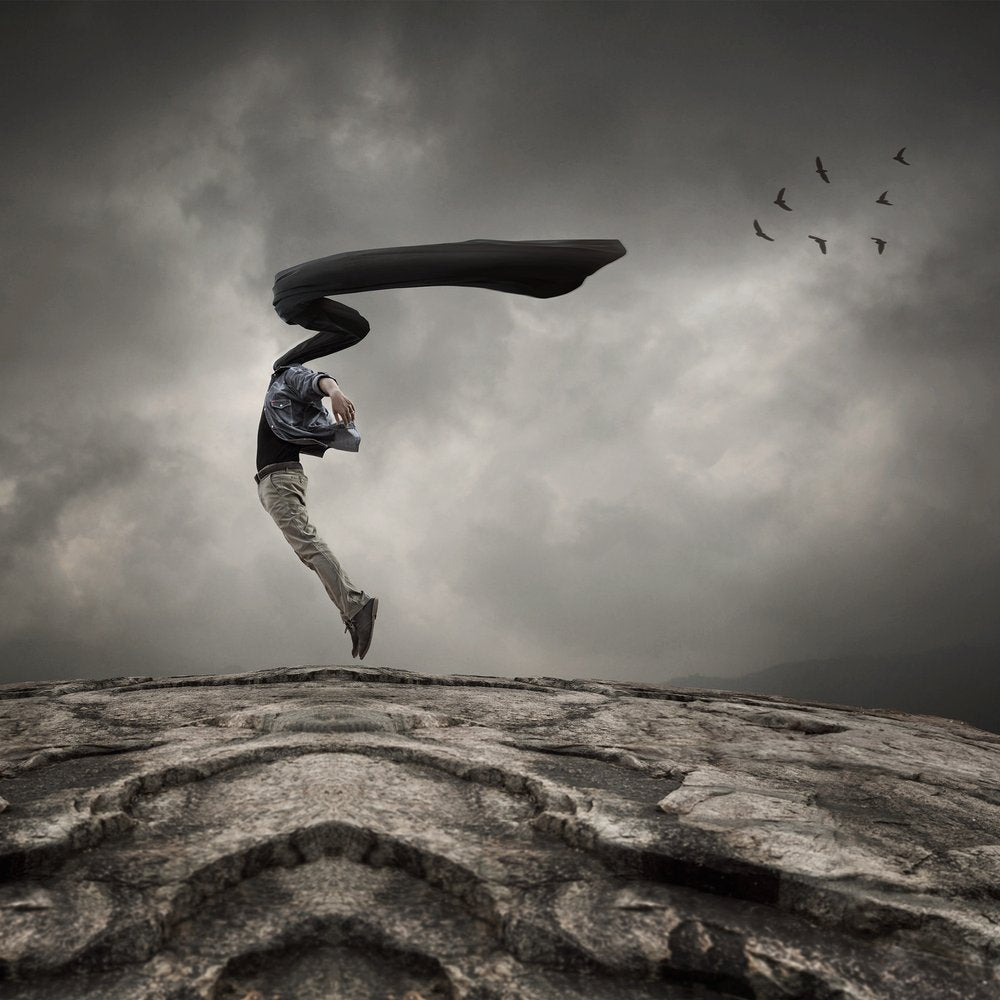 Surreal Leap to Freedom