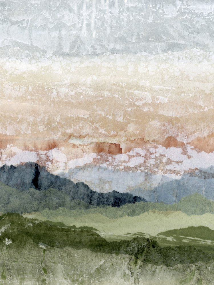 Abstract Mountain Hues