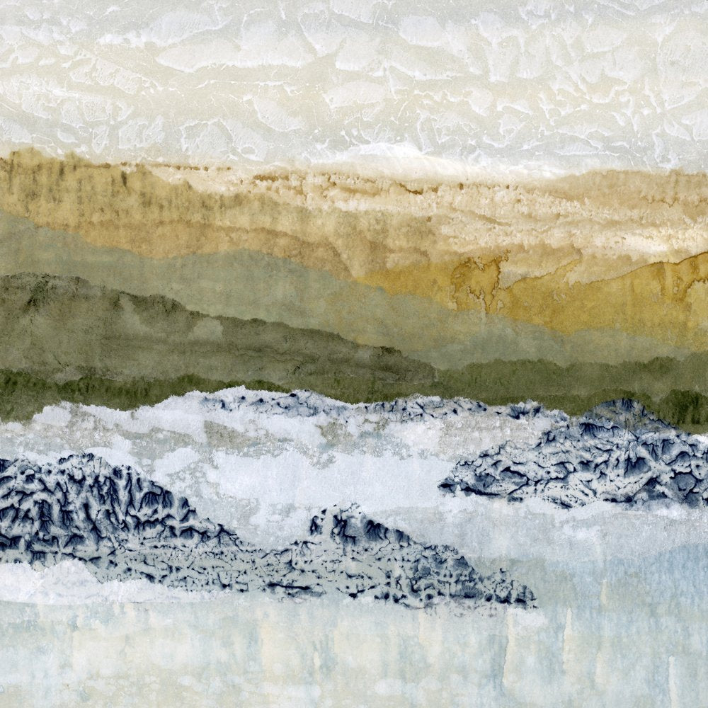 Abstract Mountain Layers