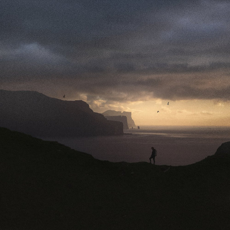 Coastal Sunset Solitude
